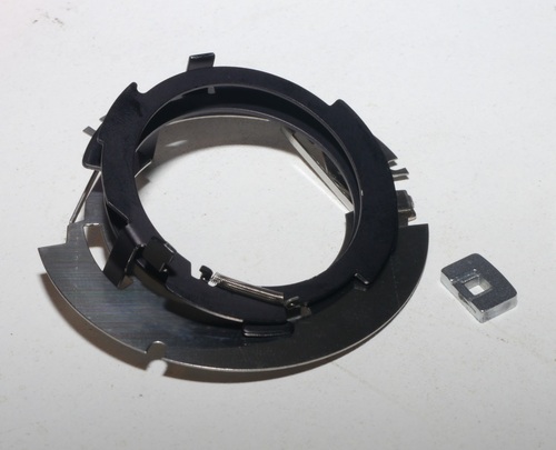 Aperture mechanism removed