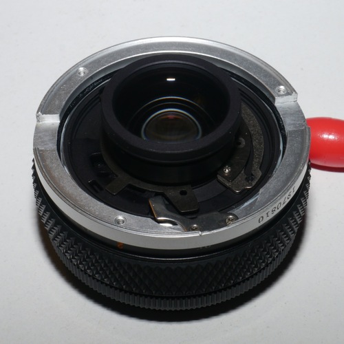 Glue scraped from the metal ring joint