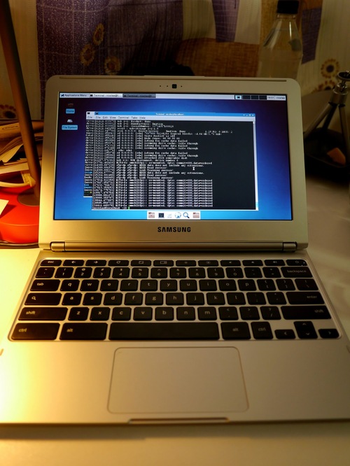 Samsung ARM Chromebook (running Archlinux/XFCE using chroagh, but more on that later).