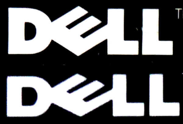 Top: Original logo. Bottom: eBay charger logo.