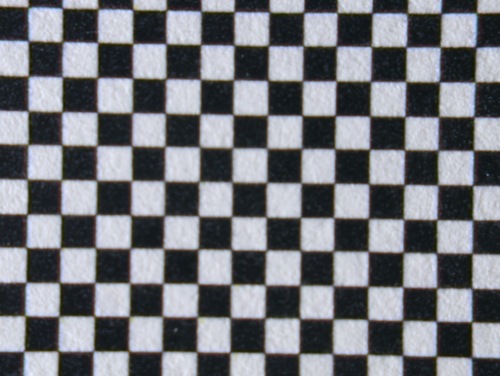 Checkered pattern, corrected.