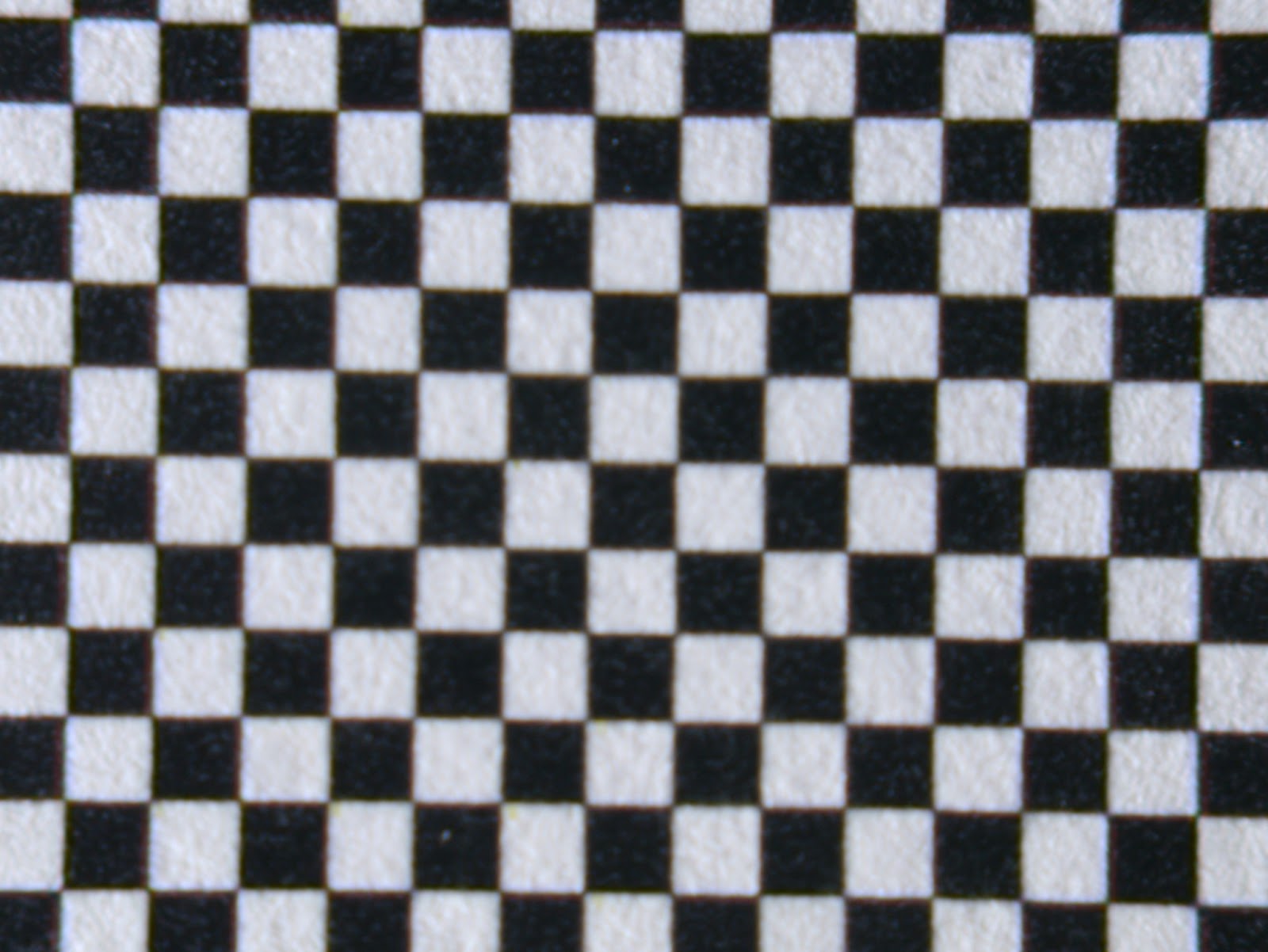 Checkered pattern, corrected.
