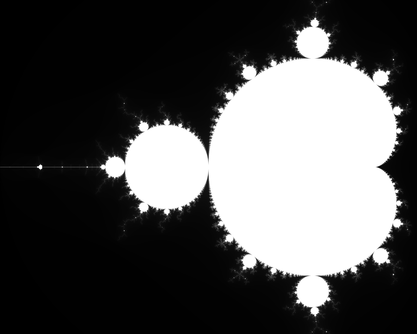 Mandelbrot fractal rendered on Mali T604 GPU