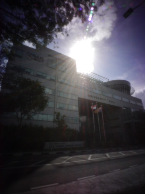 ISO 1600, 1/60s. The sun flares in an interesting manner.