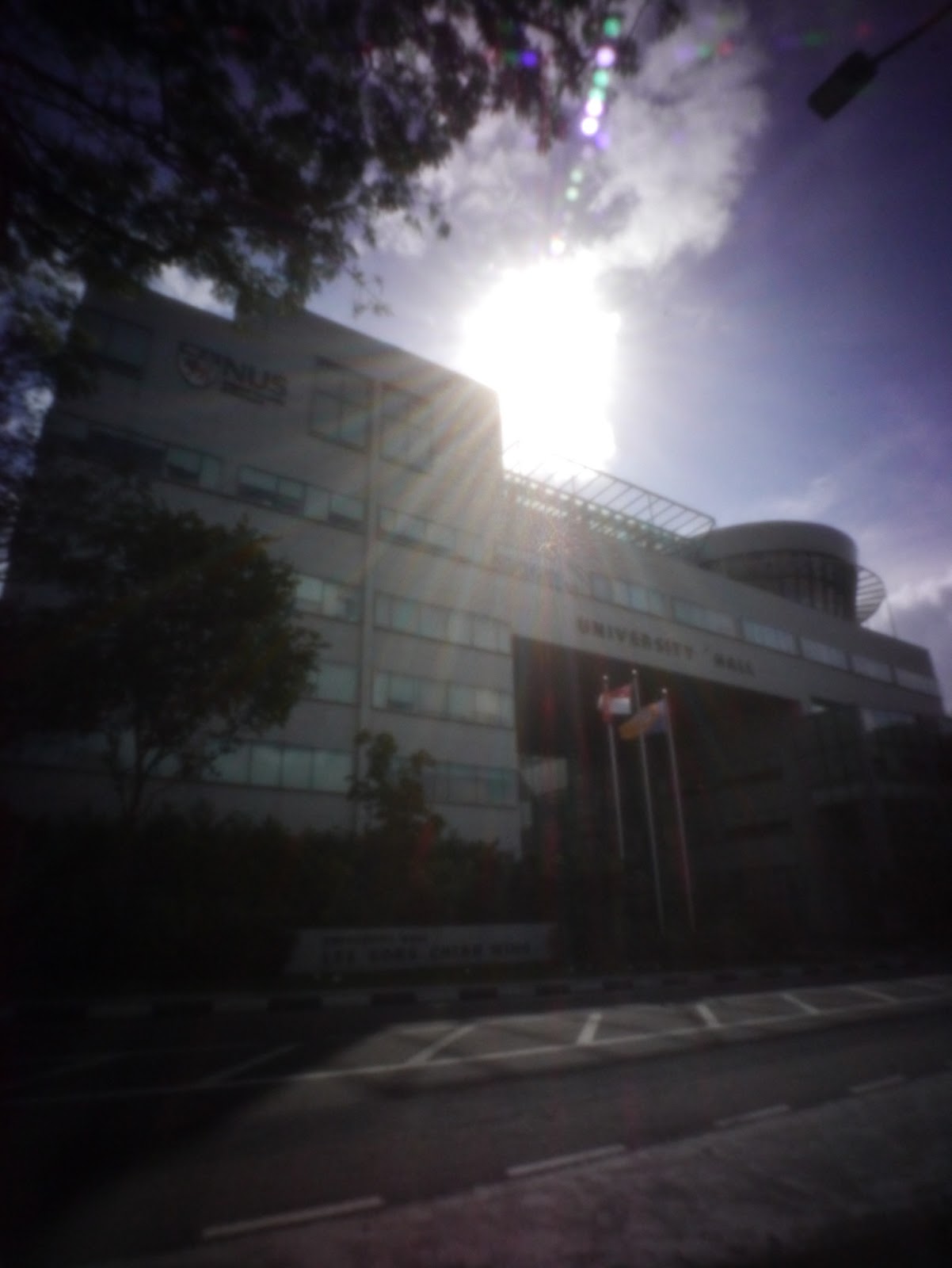 ISO 1600, 1/60s. The sun flares in an interesting manner.