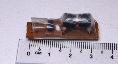 The completed stripboard