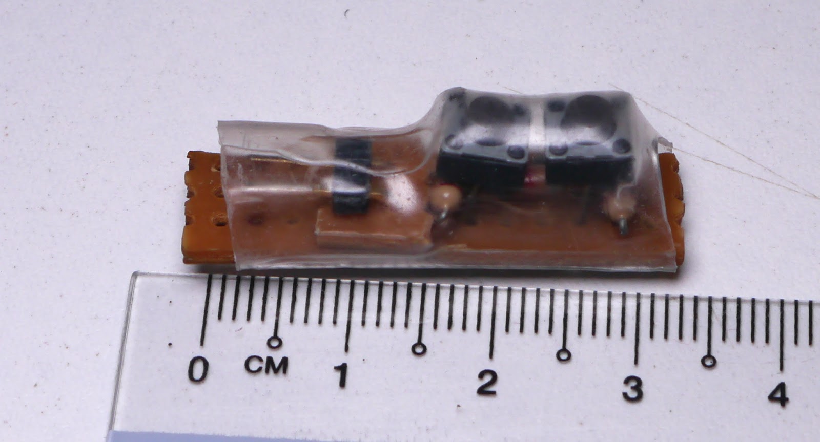 The completed stripboard