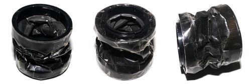 You should get something as "nice looking" as this ,-) You can see the black paper inside the adapter.